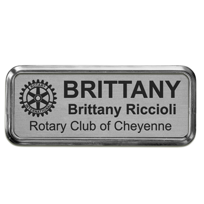 Name Badge with Frame